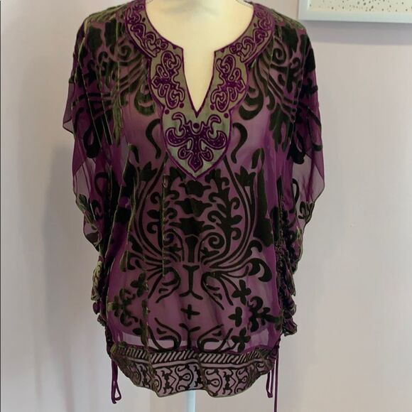 Hale Bob GORGEOUS blouse - Picture 1 of 5